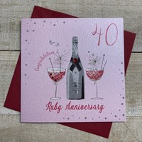 RUBY 40TH ANNIVERSARY CHAMPS CARD (DAA40 & XDAA40)