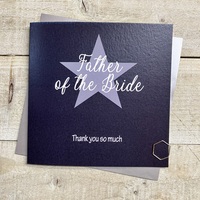 FATHER OF THE BRIDE  - THANK YOU WEDDING CARD (SC47)