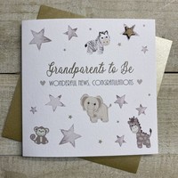GRANDPARENTS TO BE - SILVER STARS & TYS (S490)