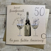 GRANDPARENTS - 50TH GOLDEN ANNIVERSARY CARD (DAA50-GP)