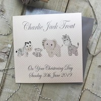 PERSONALISED CHRISTENING TOYS SILVER (PPS37 & XPPS37)