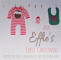 PERSONALISED CHRISTMAS - BABY'S FIRST (PERX-11)