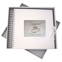 PERSONALISED ENGAGEMENT RING  -CARD & MEMORY BOOK (P-E10-PL24)
