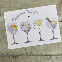 POSTCARD- TIME FOR SOME CRAFT GIN (PC50)