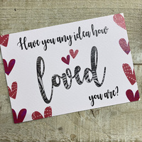 POSTCARDS - HOW LOVED YOU ARE (PC18)