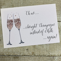 POSTCARDS - CHAMPAGNE INSTEAD OF MILK (PC11)
