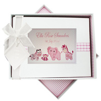 PERSONALISED BABY PINK TOYS  -  PHOTO ALBUM - SMALL (P-BTP1S)