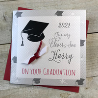 PERSONALISED GRADUATION SON - A SCROLL (P20-41-S)