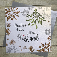 LARGE CHRISTMAS - KISSES TO MY HUSBAND (XF2-H)