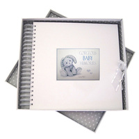 BABY BLUE BUNNY - CARD & MEMORY BOOK (NBB10)