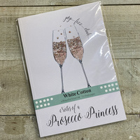 LINED NOTEBOOK PROSECCO PRINCESS (NA5-46)