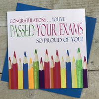 Passed your Exams -Neon Pencils (N48b)