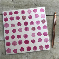 NOTEPAD CLASSIC PINK DOTS (N30-21)
