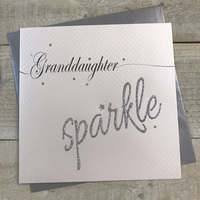GRANDDAUGHTER SPARKLE BIRTHDAY LOVE LINES  (LL88)
