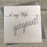 WIFE GORGEOUS BIRTHDAY LOVE LINES (LL86)