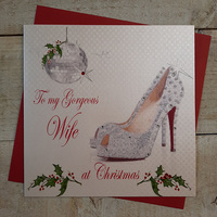 CHRISTMAS - WIFE SILVER SHOES (X14-93 & XX14-93)