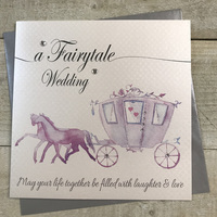 WEDDING LOVE LINES FAIRYTALE WEDDING CARRIAGE (LL217) (XLL217)