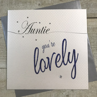 AUNTIE BIRTHDAY LOVE LINES LOVELY (LL156)