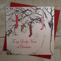 CHRISTMAS - NANA STOCKINGS TREE (X14-57)