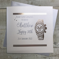 HUSBAND PERSONALISED WATCH CARD (XP19-15S)