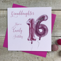 AGE 16 - GRANDDAUGHTER PINK HELIUM BALLOON (HP16-GD)