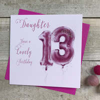 AGE 13 - DAUGHTER PINK HELIUM BALLOON (HP13-D)