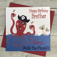 BROTHER - BIRTHDAY OCTOPUS WALK THE PLANK  (G154)