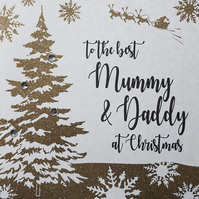 MUMMY & DADDY CHRISTMAS TREE (F5-MDY)