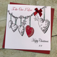 CHRISTMAS - TO THE ONE I LOVE - HEARTS (EX50)