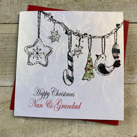 CHRISTMAS - NAN & GRANDAD - GARLAND (EX401)