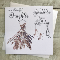 DAUGHTER BIRTHDAY SPARKLE SEQUIN DRESS (DT26)