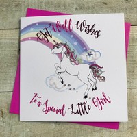 SENDING GET WELL WISHES FOR A LITTLE GIRL (DT191)