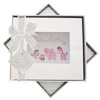 CHRISTENING GUEST BOOK -PINK TOYS (CTP4G)