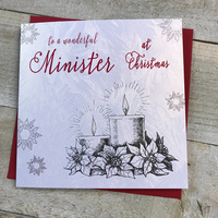 CHRISTMAS - MINISTER CARD (C20-14)