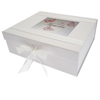 BUTTERFLIES - SPECIAL MEMORIES BIRTHDAY  - LARGE KEEPSAKE BOX (BU2X)