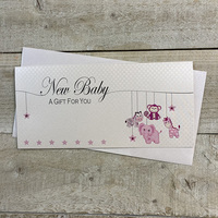 MONEY WALLET - NEW BABY PINK TOYS (WBW19)