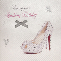 Birthday Sparkly shoes (BD180)