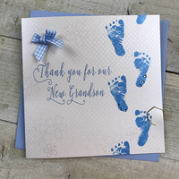 THANK YOU FOR OUR NEW GRANDSON - LITTLE FEET (WB224-OGS)