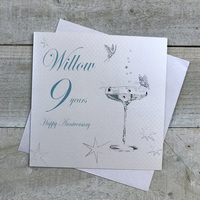 9- WILLOW ANNIVERSARY FLUTES (BD109)