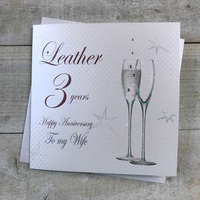 3 - ANNIVERSARY WIFE - CHAMP FLUTES (BD103-W)