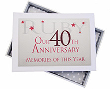 40TH RUBY ANNIVERSARY - GIFTS (AW40-GROUP)