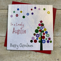 CHRISTMAS - AUNTIE - SPOTTY TREE (FP15)