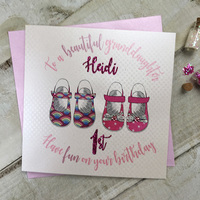 PERSONALISED RELATIONS AGE PINK SHOES (P18-24 & XP18-24)