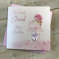 LOVELY FRIEND - PINK VINTAGE CAKE (VN57-F)