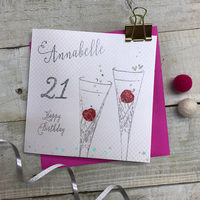 PERSONALISED AGE FLUTES (P19-7 & XP19-7)