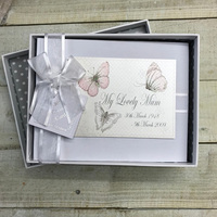 PERSONALISED SYMPATHY BUTTERFLIES - SMALL PHOTO ALBUM (PL77-S)