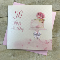 AGE 50 -  BEAUTIFUL CAKE (VN57-50)