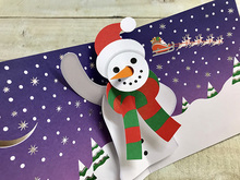 Snowman Pop Up Card