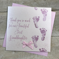 Thank you for OUR beautiful FIRST Granddaughter - LITTLE FEET (WB301)