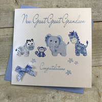 NEW GREAT GREAT GRANDSON - BLUE TOYS(BD14-GGS)